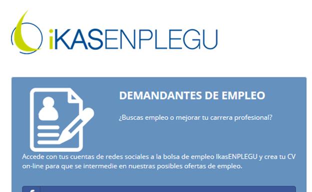 He terminado el ciclo, accede con tus cuentas de redes sociales a la bolsa de empleo @IkasENPLEGU   y crea tu CV on-line para que se intermedie en nuestras posibles ofertas de empleo <a href="/IkaslanBizkaia/">Ikaslan Bizkaia</a> .