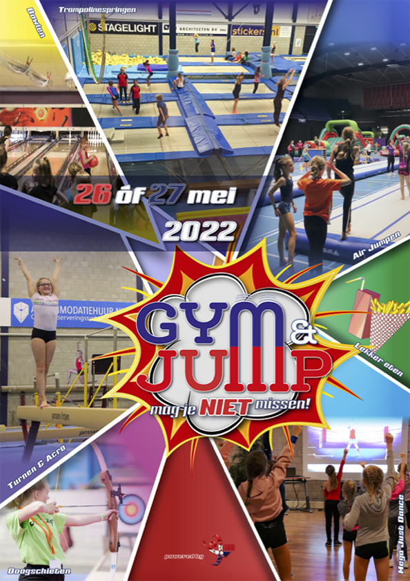 Gym&amp;Jump op 26/27 mei tijdens het IAG 2022!
Schrijf je club snel in via iagsportevent.nl/gym-jump/algem…