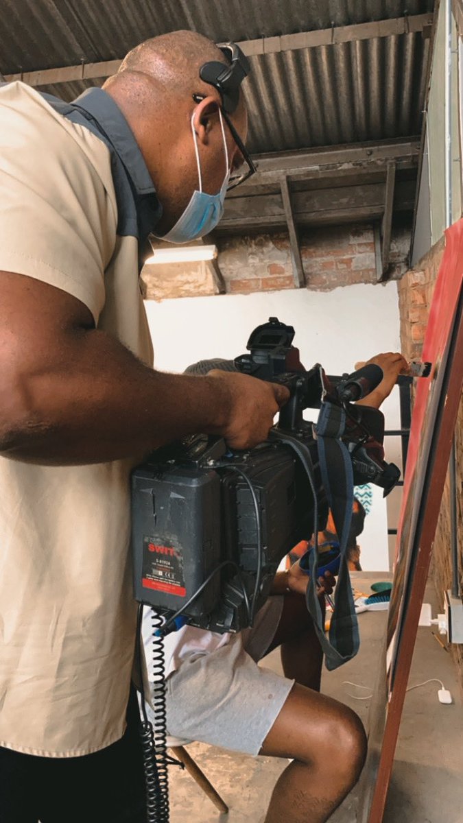 masonwabentloko's tweet photo. MAKING TV AT THE STUDIO. https://t.co/cKV0VcZkN6