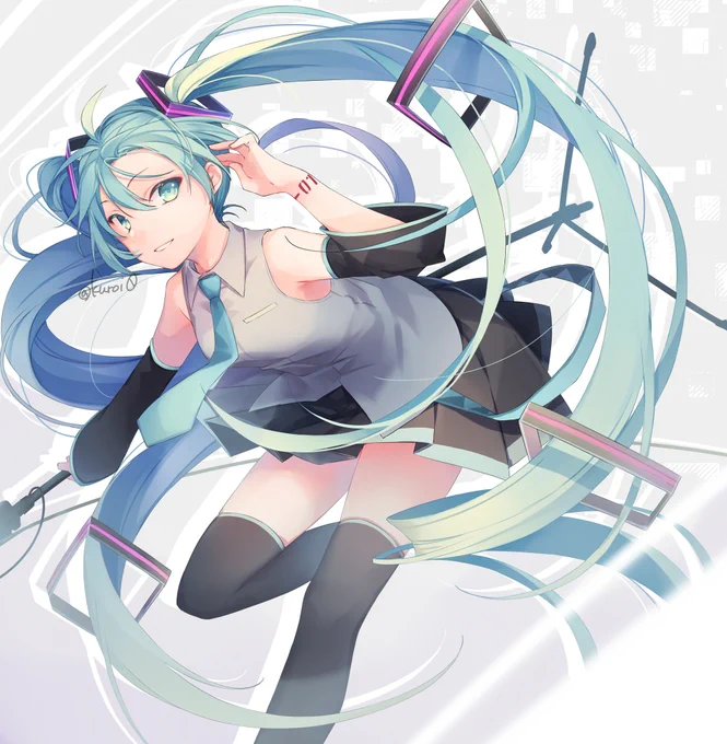 遅刻 #ミクの日 