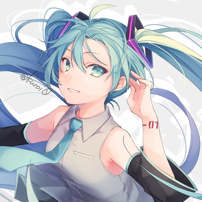遅刻 #ミクの日 