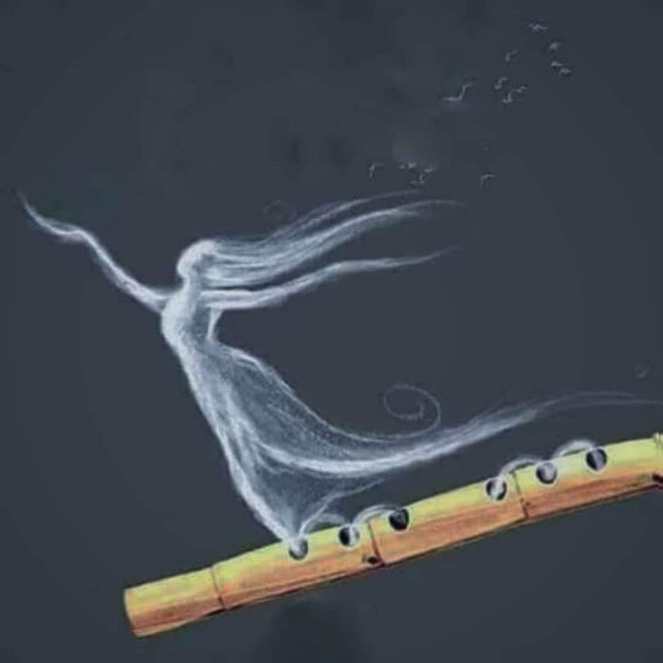 "فيك من الثقوب مايكفي ليكون قلبك ناياً."