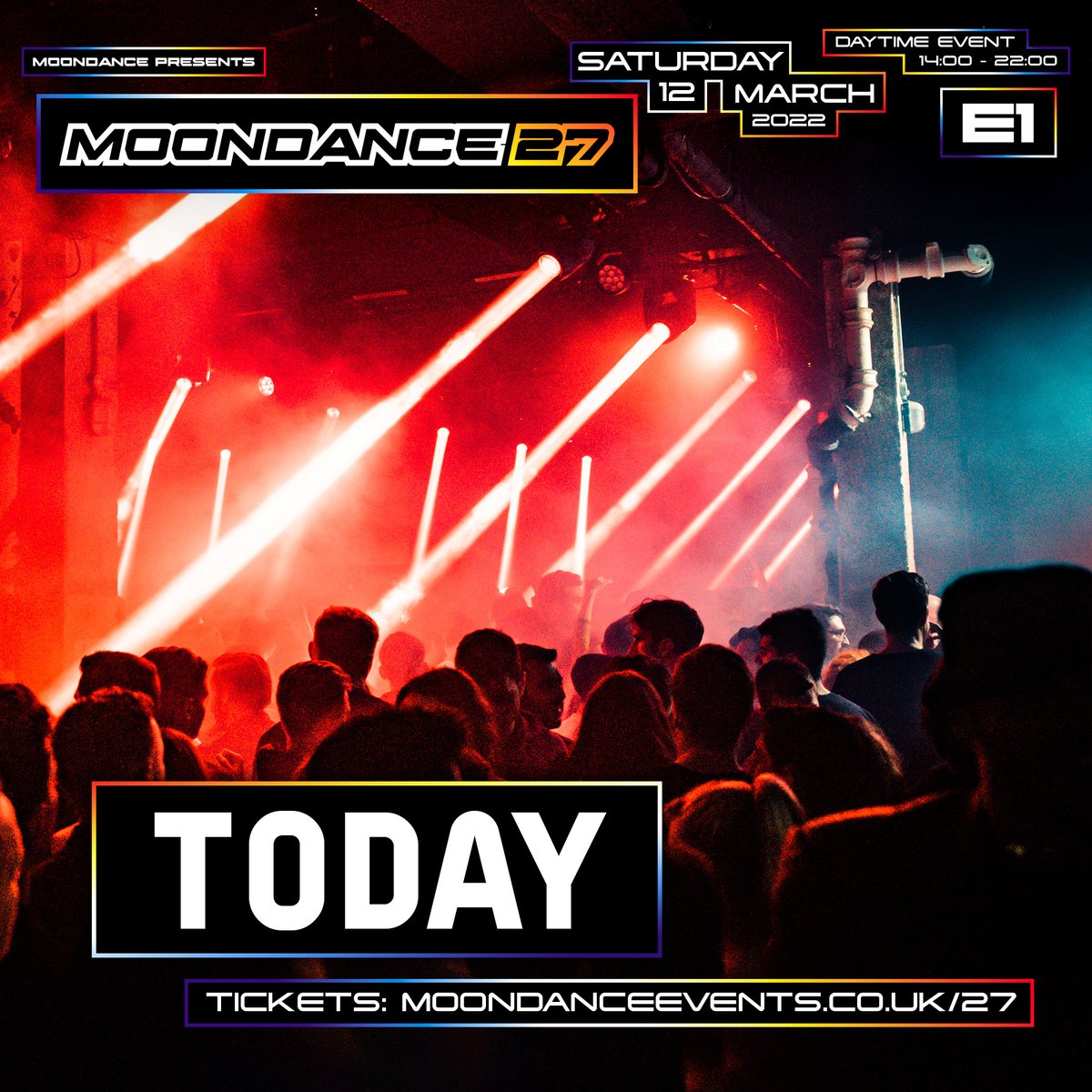 It’s Mooooondance rave day!
FINAL TICKETS: £25 door allocation tickets deftickets.co.uk/events/2494078… 
See you at the front!