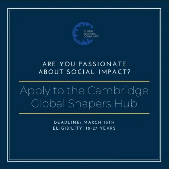 GSCambridge's tweet photo. *Applications closing in 6 days!*

If you’re a young leader aged 18-27 years old and passionate about driving social impact across Cambridge, applications are closing soon to join our latest cohort. https://t.co/EyV00qEtpU