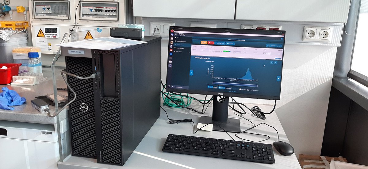 Happy to sequence now bacteria SynCom together with <a href="/myricae90/">Martina Cardoni</a> at <a href="/Team_Thomma/">Team Thomma @teamthomma.bsky.social</a> <a href="/UniCologne/">Universität zu Köln</a>  using <a href="/nanopore/">Oxford Nanopore</a>