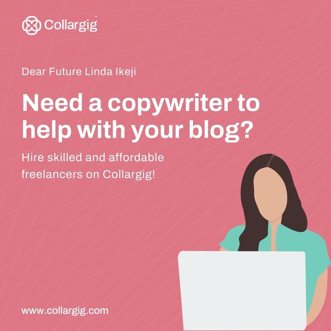 Collargig's tweet photo. Looking for a copywriter to help with your blog? 
 
Sign up as a client on https://t.co/waA1qVXyqm today and hire skilled and affordable freelancers. 

#Collargig #graphicdesign #smallbusiness #digitalart #workfromhome #socialmedia #freelancing #smallbusiness https://t.co/5wQRAJBvTd