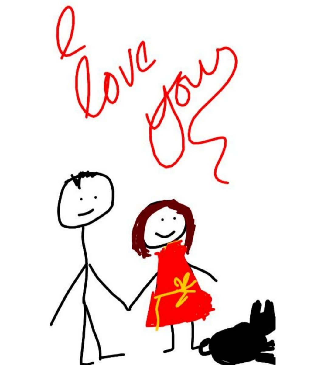 pawsandcactus's tweet photo. My forever smile spell! ♥️ Yep... I still get these surprise sweetie sketches from the hubby. 🥰 Loveyloveylove youuuu, handsome @Shadow_lynx_! 🐽 #bomberandryzzamae #hubbyandwifey #simplyus #namaste https://t.co/pXSHbbB6pH