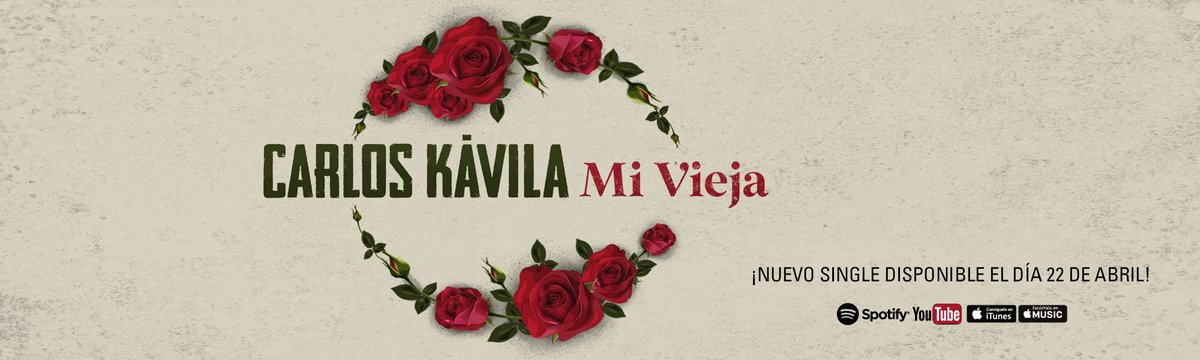 🔥 ¡BOMBAZO! 🔥
#MiVieja es el título del nuevo single de <a href="/CarlosKavila/">CarlosKavila</a> y coge aire, porque viene pegando duro con una historia de las que calan hondo y se quedan para siempre
¡22 de abril en todas las plataformas digitales!

#TEMAZO #flamenco #músicaurbana #trap #trapespañol