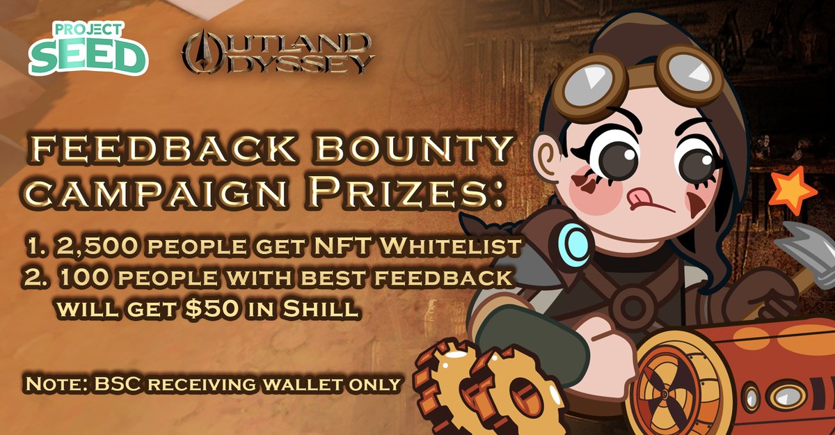 b_cosman's tweet photo. 🎁$50 in $SHILL to be won in Feedback Bounty Hunt

We have sent login info to all of you from tester@projectseed.io, please check your email for more details.

💰Prize: $50 in $SHILL for 100 people with the most awesome feedback
📤 Feedback form: https://t.co/5c2r9Rwy0h https://t.co/au1hkTGEth