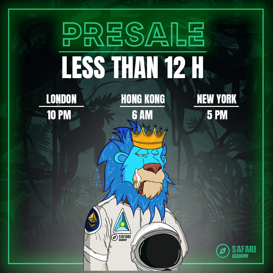 Are you all ready?

Take off in less than 12H!
Hope you are ready!

#NFTGiveaway #NFTCommunity #cryptogiveaway #Ethereum #eth