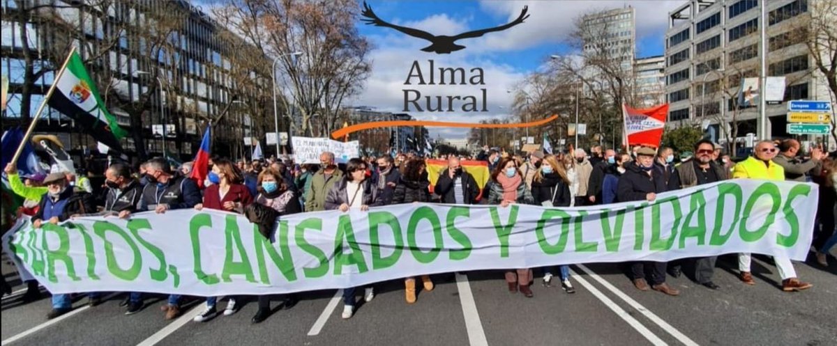 🟢Manifestación <a href="/20MRural/">20M Rural</a>🟢

Estamos  a favor de cualquier iniciativa que promueva la defensa del #mundorural, por lo que animamos a todos nuestros colectivos a que partipen en esta manifestación, continuando el camino ya iniciado el 23E por Alma Rural.

facebook.com/AlmaRuralASDDE…