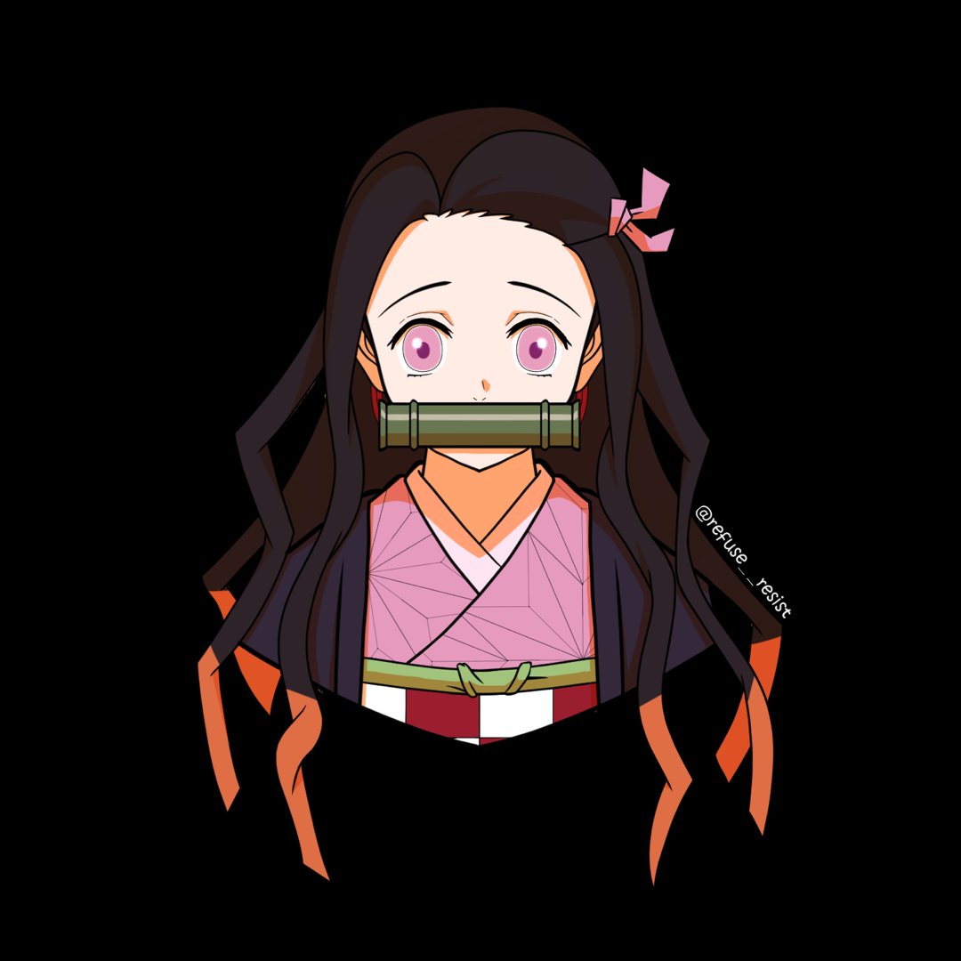 estudiomeiotom's tweet photo. RESPOSTA:
Nezuko de Demon Slayer - Kimetsu no Yaiba. Arte do @_RefuseResist_, e também um dos adesivos disponíveis na loja! ✨ https://t.co/tFsTK6lOo2