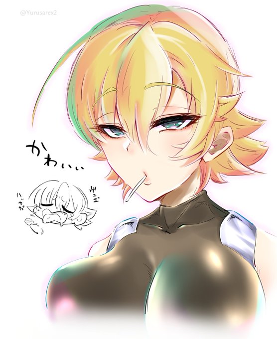 井河さくらは顔が良すぎる絵
#対魔忍アサギ 