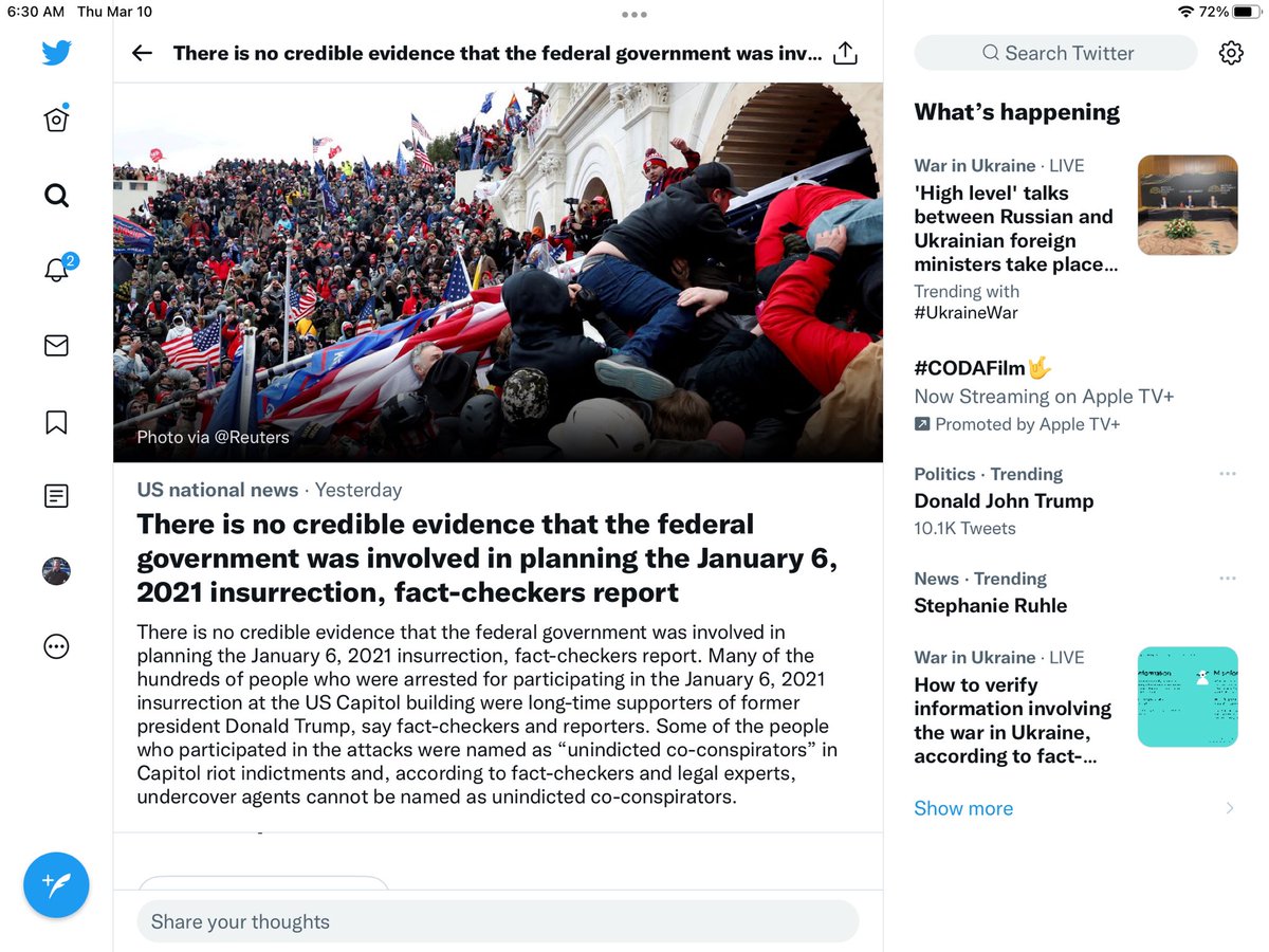 BillPegs's tweet photo. More “fact check” bullshit dropping from the Left. Look at the last line and ask yourselves “why not?” Bcs of occasions like this. That way they can hide behind “the law” and blame others.

#AgentProvocateurs #fbiinvolved https://t.co/z0QKFOoKUP