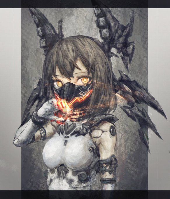 テクスチャを使った塗りに挑戦してみた絵 