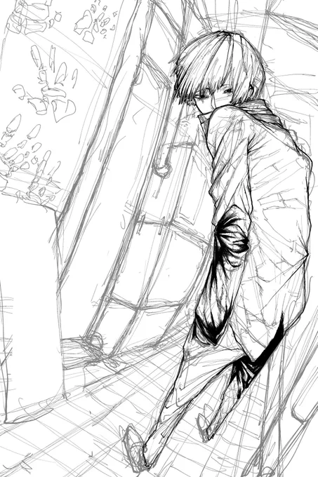 全部描きかけ、、、、、、、、、、、、、、、、、、、、 