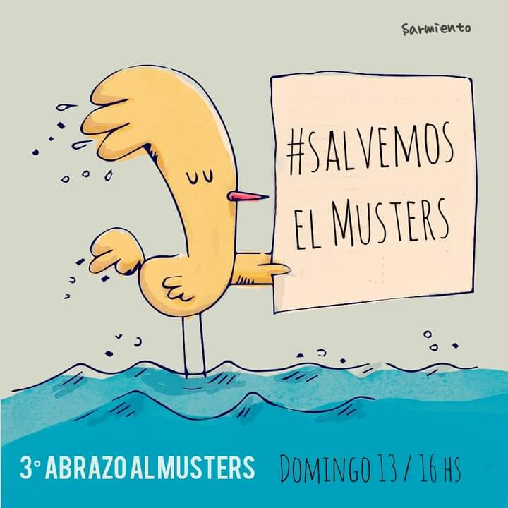aleseputrelew's tweet photo. #Sarmiento Ya se secó el #ColhueHuapi el #Musters va por el mismo camino si no se toman medidas urgentes.
Este domingo, 3er abrazo al Musters. https://t.co/SHodsHzCSy