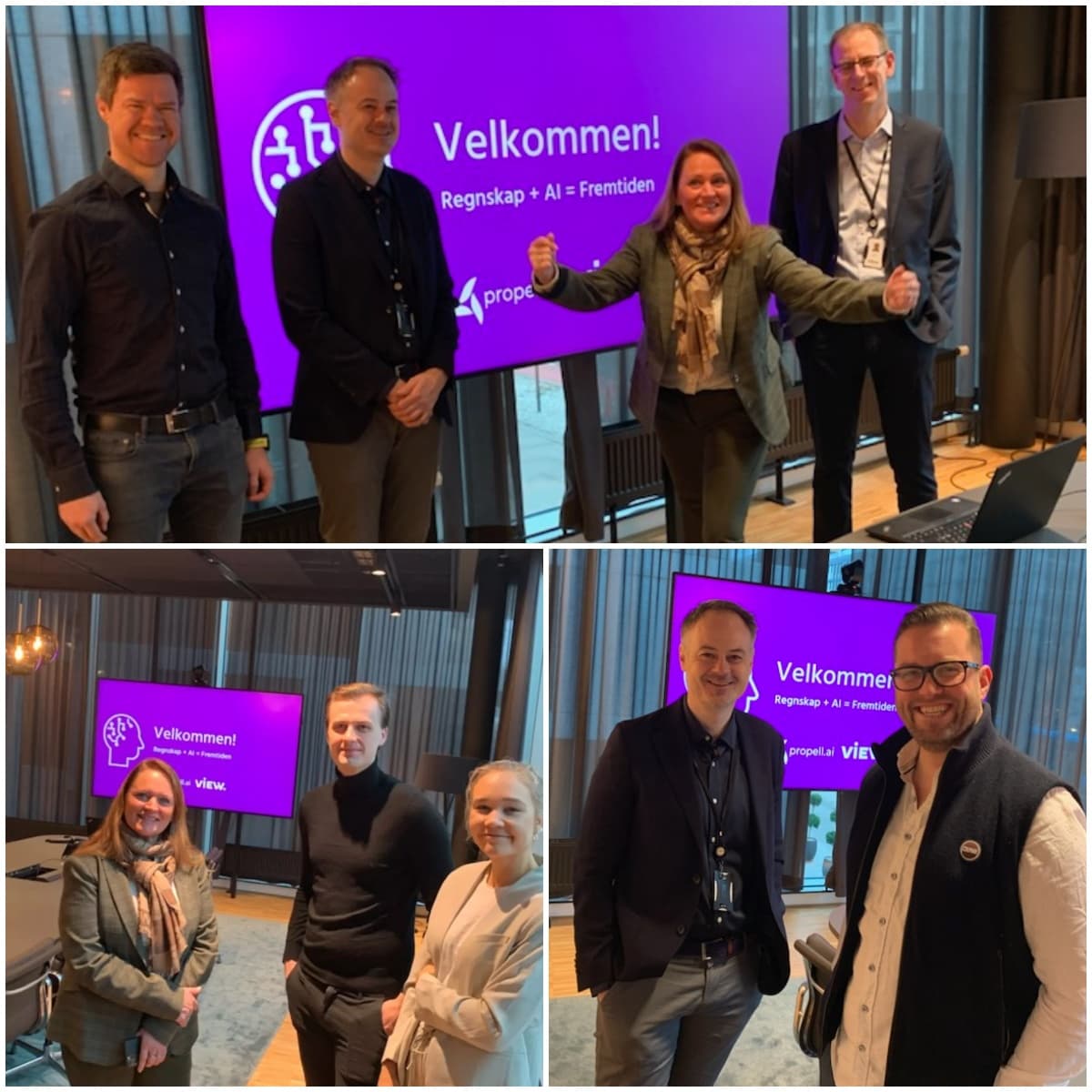 Takk <a href="/viewledger/">VIEW Ledger</a> og Gro Merethe Johnsrud for et fantastisk inspirerende Frokostseminar/webinar. Det var så hyggelig å møtes igjen ❤️. Dagens tema var bruk av AI teknologi i regnskapet. 🚀
