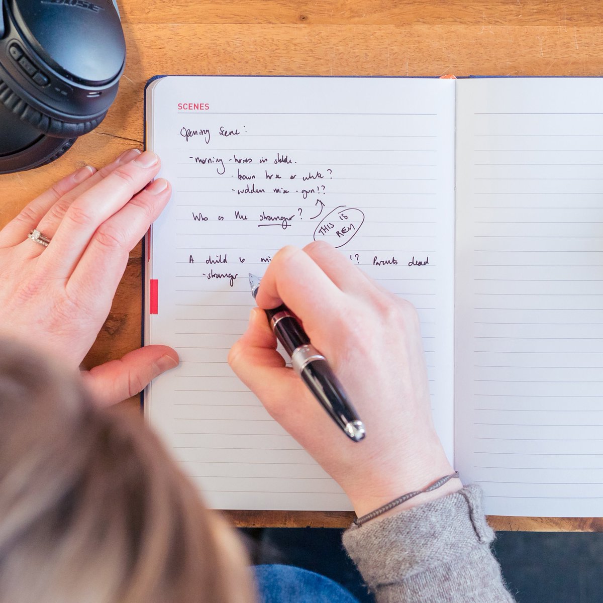 Write_Gear's tweet image. Know someone who loves writing? Give them the perfect gift: Page One - The Writer's Notebook! Designed by writers for writers, each Page One is split into 7 sections with carefully designed templates to help them plan their next story!

Learn more: writegear.co.uk/page-one