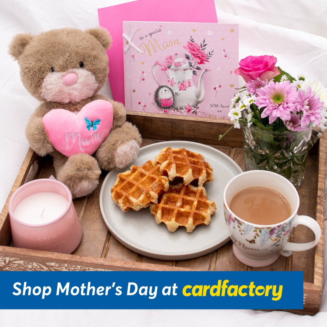 ClarendonShops's tweet photo. Treat mum to breakfast in bed this Mother’s Day (Sunday 27th March). 💕 Shop Mother’s Day cards and gifts at  @cardfactoryplc   

#Oxford #shoppingcentre #mothersdaygiftideas #mothersdaycard #mothersdayflowers #mothersdaypresent #mothersdaytreats https://t.co/fDQvSufSTV