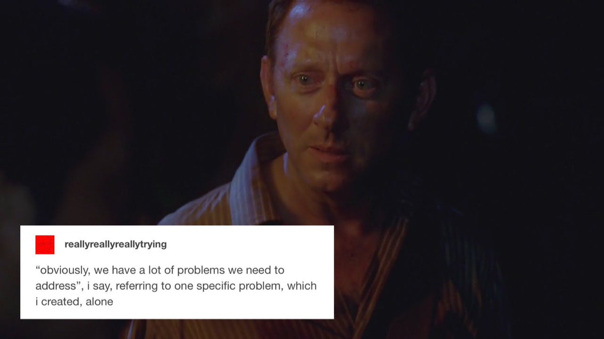 TheIsland815's tweet photo. come for the lost discussion, stay for the memes #benlinus #lost #textpostmeme https://t.co/pcedBX2t63