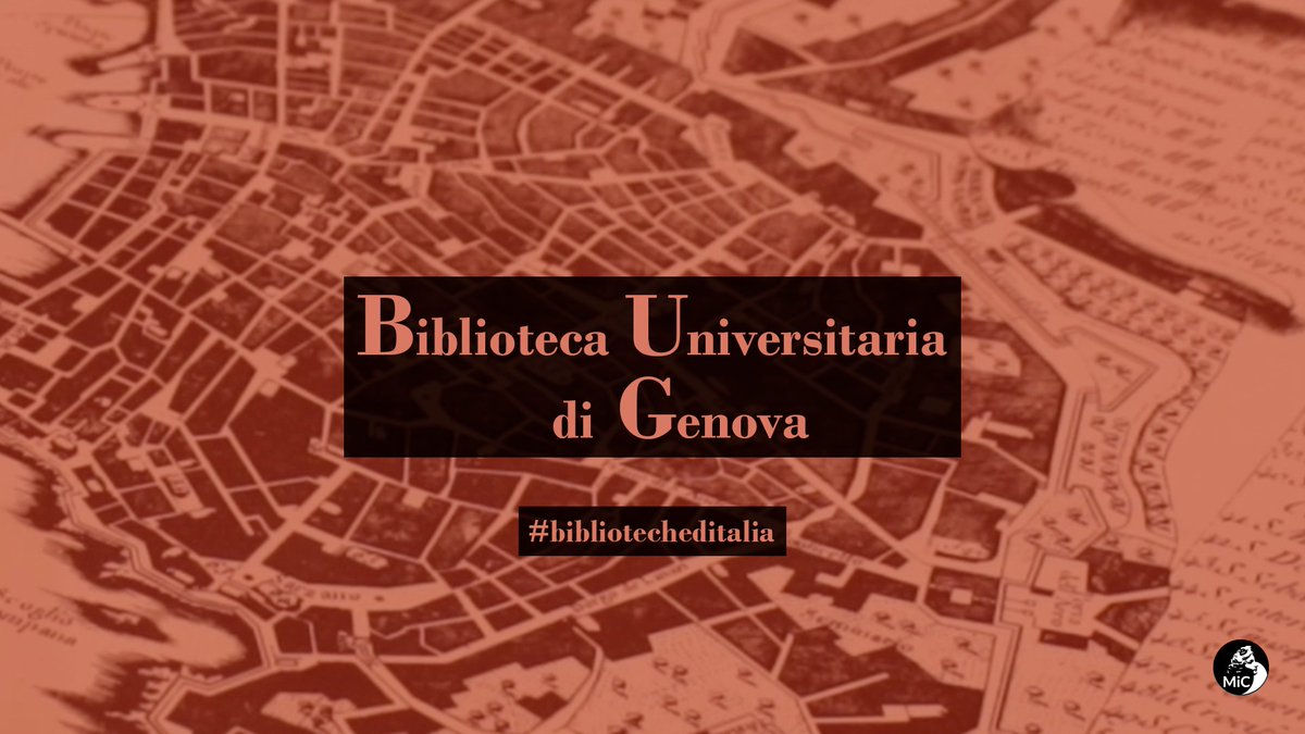 La #Biblioteca Universitaria di #Genova è protagonista del viaggio tra le #bibliotechedItalia. Da Grand Hotel a ‘casa’ del poeta Sanguineti, la <a href="/bu_genova/">bu_genova</a> ospita più di 624.300 volumi, dal 1600 in poi. Guarda il documentario di <a href="/direpuntoit/">Dire.it</a> per il #MiC:
instagram.com/p/Ca6xg6XNdf6/