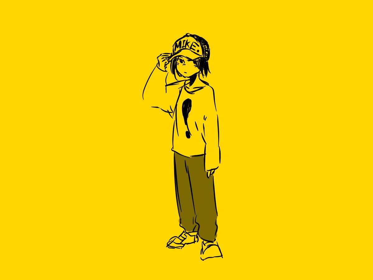 今から4年前の絵。
これを見ると今の絵が、四年後にしては……という感じする。 