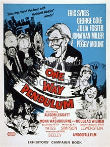 daveainsworth63's tweet photo. The absurd playwright N F Simpson created a range of bizarre and comedic plays in the 1960s of which the most well known was One Way Pendulum. The film version directed by Peter Yates starred Eric Sykes, George Cole and Peggy Mount @TalkingPicsTV 9pm tonight #NFSimpson #EricSykes https://t.co/GGJWsF3DUh