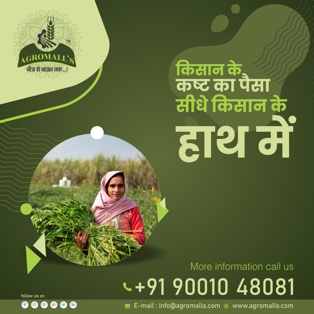 AGROMALL3's tweet photo. किसान के कष्ट का पैसा सीधे किसान के हाथ में ...

📞 9001388751
📩 info@agromalls.com
🔗 https://t.co/SNZ6lzDUI1
.
#organicfarming #distributorship #opportunity #organicfood #healthylifestyle #GrowingBusiness #organicagriculture #agriculture_technique #agromall #helpfarmers https://t.co/fhoIQiR5Jy