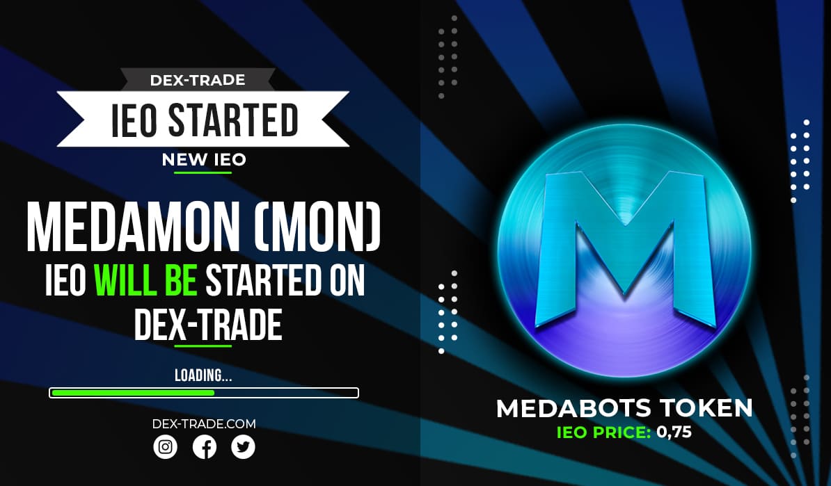 InfinityGems07's tweet photo. MEDAMON (MON) IEO BOOM SOON
https://t.co/gs8dtzE7jF
We are ready to announce the new IEO SOON.

Be ready to buy MEDAMON (MON)

The number of MON is limited!

Your lovely Dex-Trade team https://t.co/zRqYMgpIUv