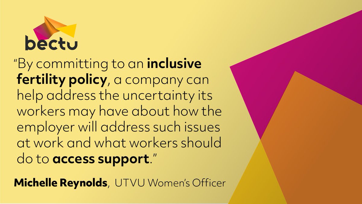 bectu's tweet photo. The @UnscriptedBectu branch has produced new guidance on fertility issues at work for members in film and TV.

Read our guide ➡️ https://t.co/9ygKmrim9i https://t.co/liW1hjbLml