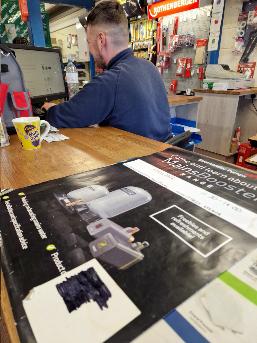 Salamander_Sean's tweet photo. The MARCH MEGA MAINSBOOSTER MONTH continues this lunchtime at @PremierPlumbin1 #Wells Martin and his team are waiting! Pop along and learn all about the @salamanderpumps #MainsBooster #Solutions #SaladAndAmanda #HotDogAGoGo https://t.co/mMRn0BIPGM