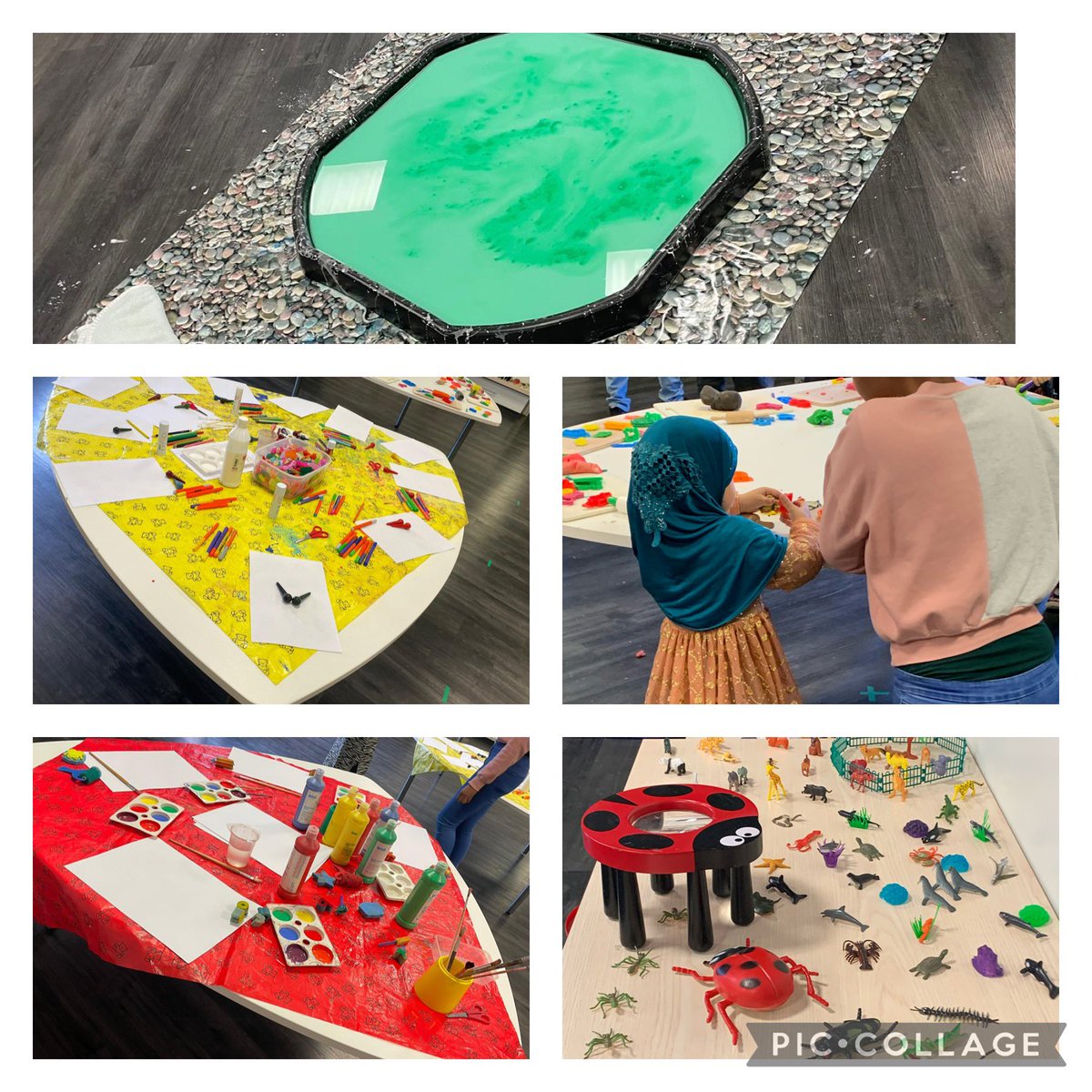 An amazing morning @CrawleyCollege where the EY Team &amp; Level 3 students welcomed young children &amp; their families from the local Afghan community to have some fun painting, building &amp; exploring ! #earlyyears #community <a href="/Chapman_Mikrut/">Lauren Chapman</a> <a href="/illingwv/">Vicki Illingworth</a>