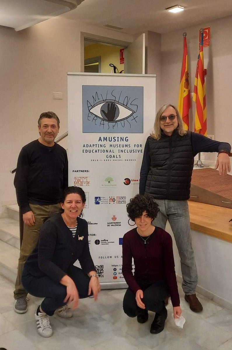10 e 11 marzo 2022.
Progetto europeo Erasmus plus Amusing Erasmus
Presenti al Palau del Marqès de Campo anche il Museo Omero e il Liceo Artistico "Edgardo Mannucci".
Per saperne di più: bit.ly/35KvLJm