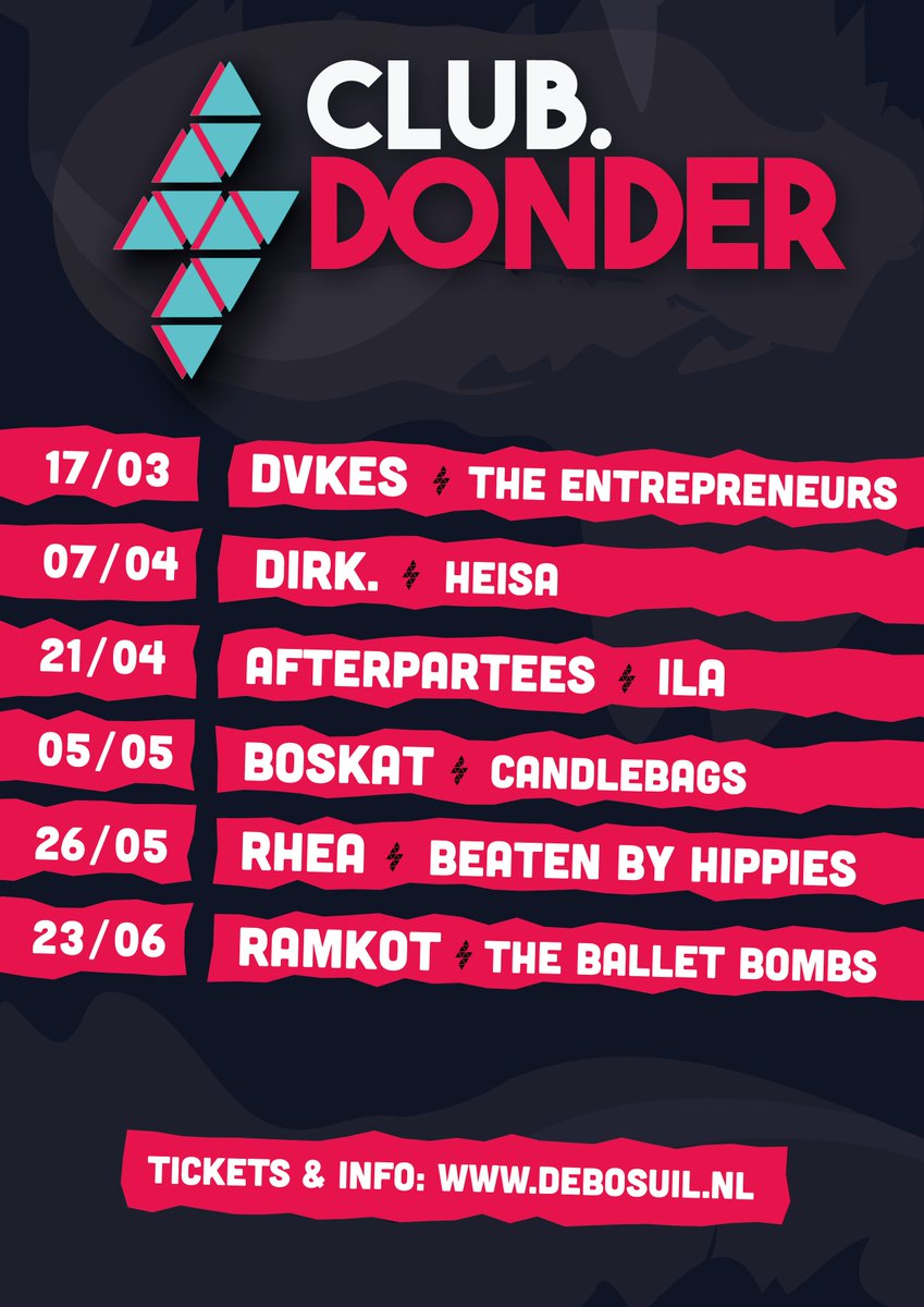 daMusic's tweet photo. Belgiรซ boven in Nederland, met name in @deBosuil waar @DVKES1 #DIRK #HEISA en #Ramkot onder meer de vlag hoog mogen houden in het kader van #ClubDonder. En u kan ze allemaal (jawel, ALLEMAAL!) gratis (jawel, GRATIS!) aan het werk zien. https://t.co/r2ZYREUUcc https://t.co/tCS13i5qGg