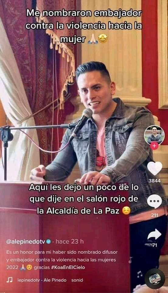 twittterologo's tweet photo. El mismo que golpeó a su ex novia , ahora de embajador contra la violencia a la mujer.

Quién sigue Pedro Garcia ??? https://t.co/qzO4GwRdW6