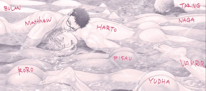 The illustration on the cover is titled "Wave of Buttocks". #DickFightIsland 
