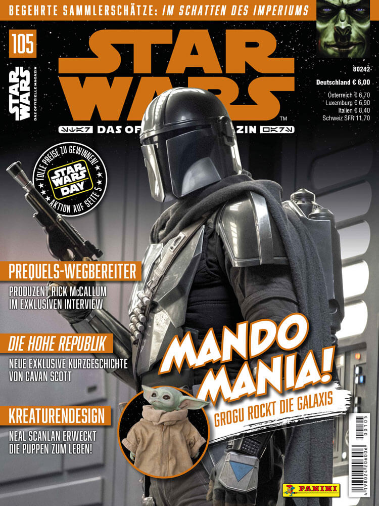 jedipedia's tweet photo. Das neue Offizielle Star-Wars-Magazin erscheint am 23. März mit Variant-Cover: Das Bild zeigt die Kaufversion, das Cover für die Abonnenten seht ihr  auf dieser Seite: 
https://t.co/610xLjX5xI #starwars #oswm #journalofthewhills https://t.co/HCsnyQfgPm
