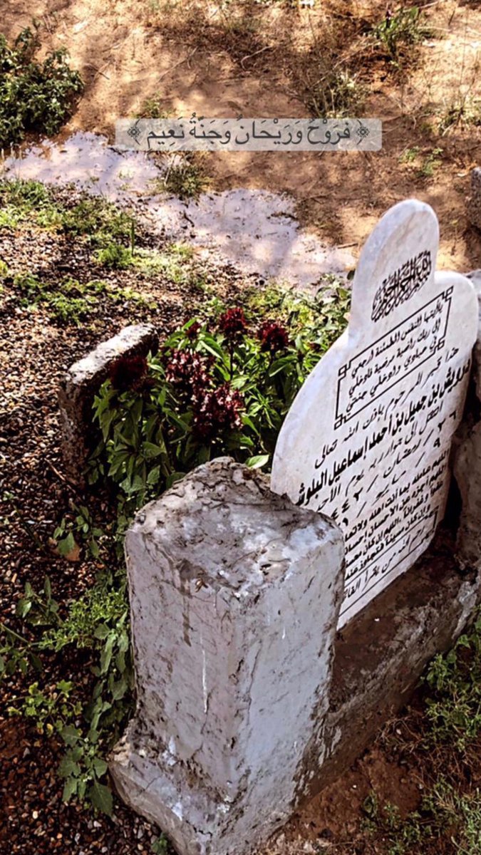 جئت لأخبرك بـ أنني أشتقت إليك و إن رمضان قد أقترب و إن عيدنا سيأتي و سنتجمع مره اخرى و مكانك الفارغ لن يملأه أحد و صوت احاديثنا و ضحكاتنا لن تختلط بطهر لسانك و سحر ابتسامتك رحمك الله و جعلك بـ جنات الفردوس يا ابي يا قطعة من القلب فارقتنا