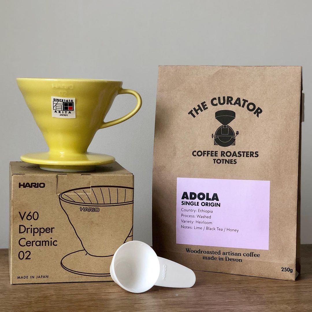 Coffee roasters: Pair your coffee bags with brewing equipment from the Brewed By Hand trade catalogue for a quick, easy up-sell.

ow.ly/9YFv50I4c7f