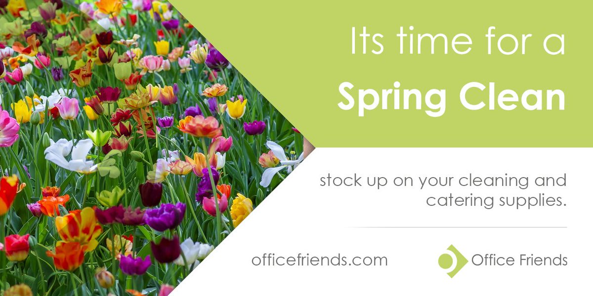 OfficeFriends's tweet photo. The sun is starting to make an appearance, and although it's still chilly, we know that #Spring is not too far off now.  Stock up on your cleaning and catering supplies, so the office is ready for the change in season!
Shop Now -> https://t.co/OOF8Vsrcqv https://t.co/RKfhca1XkS