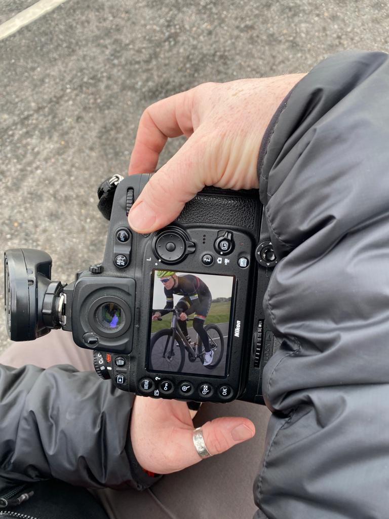 reillytitanium's tweet photo. Photoshoot ahead of next month's @CycleShow at Ally Pally. Joseph Branston shoots Isaac Wright putting the new Reilly Fusion titanium aero road bike with #StradaHandbuiltWheels through its paces on Beachy Head https://t.co/C0KuRWO7QH