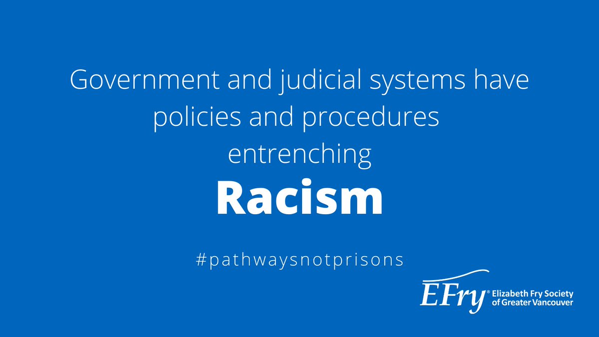 EFryVancouver's tweet photo. Indigenous women make up just 6% of BC’s population but more than 48% of prison inmates. 

We’re calling for the end of systemic racism in government and for a fair and equitable justice system. 

Join our movement in championing the call for #PathwaysNotPrisons https://t.co/MTryWJdzN0