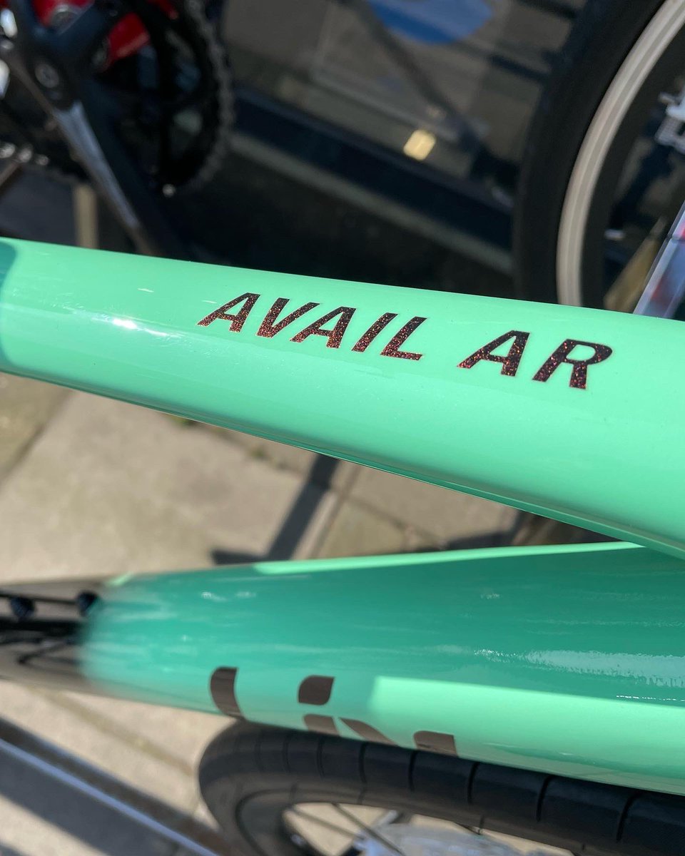 Questbikes's tweet photo. Early Spring vibes! The sun is out over the shop and we have new bikes, new colours in stock now! Check out this @LivCyclingUK Avail AR 4 in neo mint. 
@GiantUK https://t.co/7mHSh5voqe