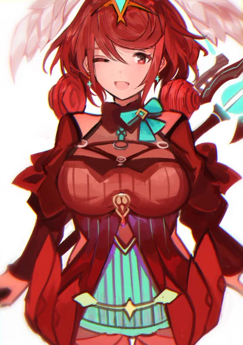 18日目 メリアちゃん風のホムラちゃん #毎日ホムラちゃん 