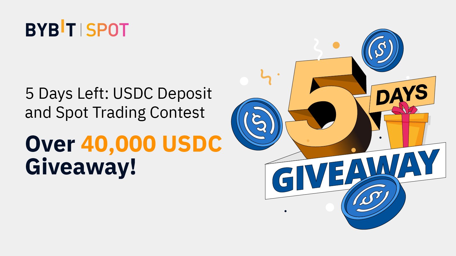 Bybit USDC Deposit and Spot Trading Contest