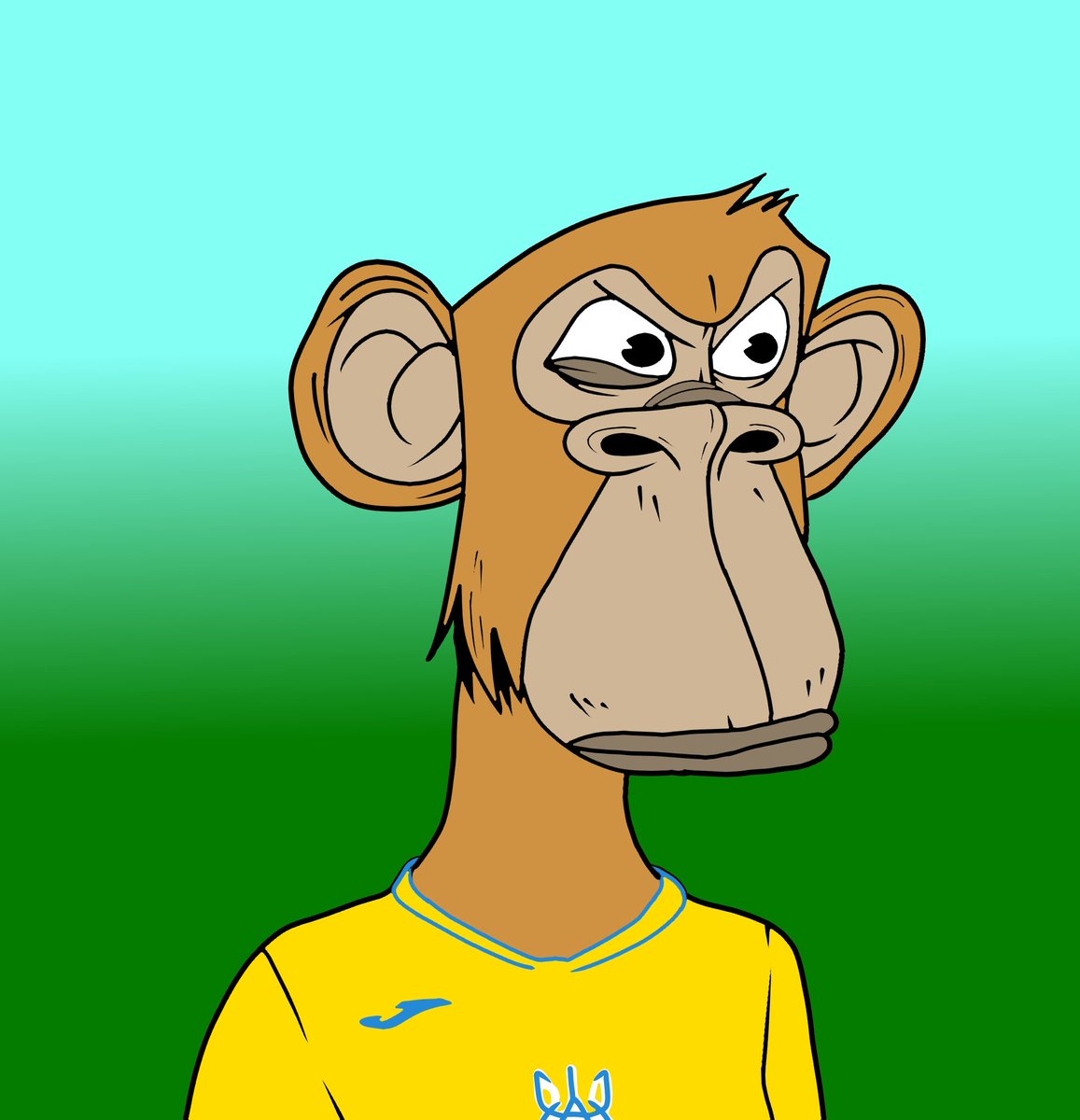 OASC.... 🐵⚽️ 
Let's show our support to the Ukrainian people! All profits for this #NFT will be donated to support the evacuation of Ukraine 🇺🇦
#StandWithUkraine #EndWar
#CleanNFT #NFTs #NFTCommunity #NFTart #NFTcollection
 opensea.io/assets/matic/0…