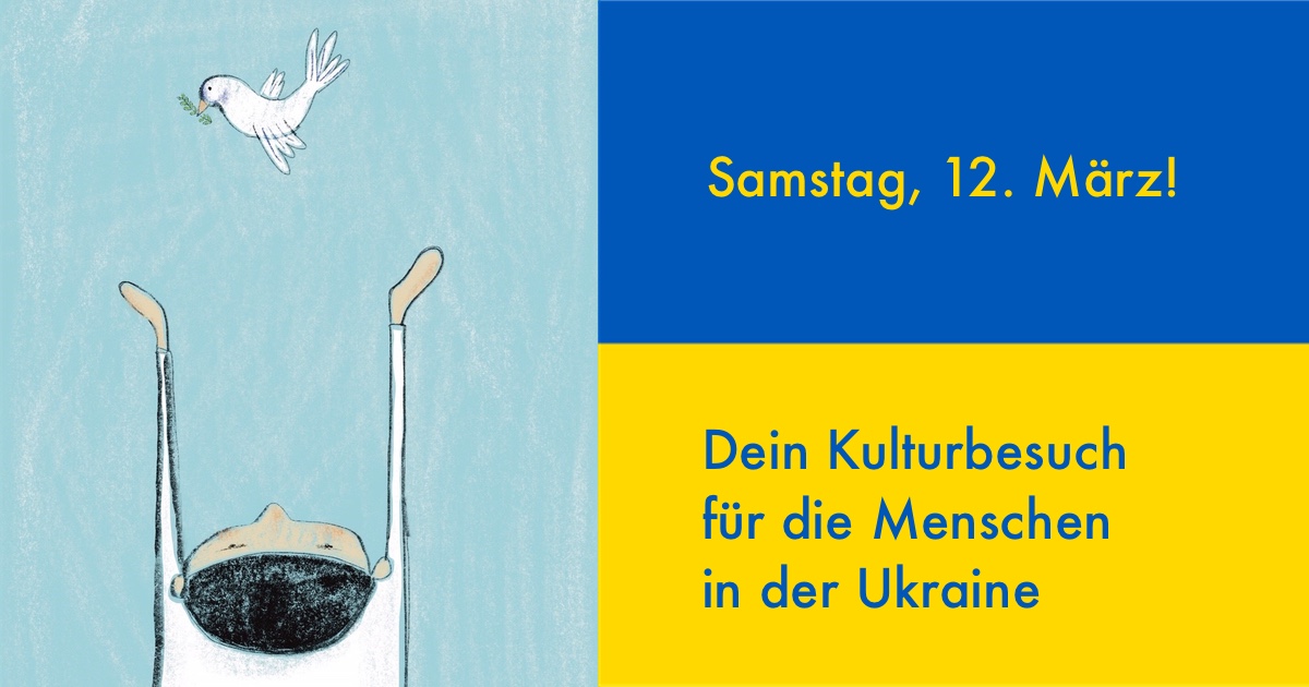fotostiftung's tweet photo. Sa 12.03.2022: SPENDENAKTIONSTAG in WINTERTHUR: Ihr Museumsbesuch für die Menschen in der Ukraine. Wir freuen uns auf Ihren Besuch in der Fotostiftung Schweiz und dem Fotomuseum Winterthur.
Weitere Informationen: https://t.co/Hz7eTcvTLB
Illustration: Scilla Ferlisi https://t.co/pd6IUMeqWu