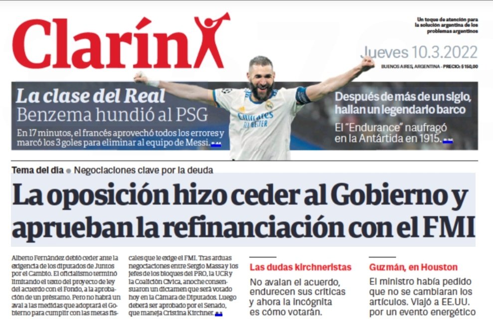 La sociedad le dio el mandato a JxC de controlar y poner límites al Gobierno. Por eso jamás podríamos haber aprobado un programa económico con el que no estamos de acuerdo. Logramos sacar ese punto de la ley y a la vez evitar el default. No somos una oposición tira piedras. #FMI