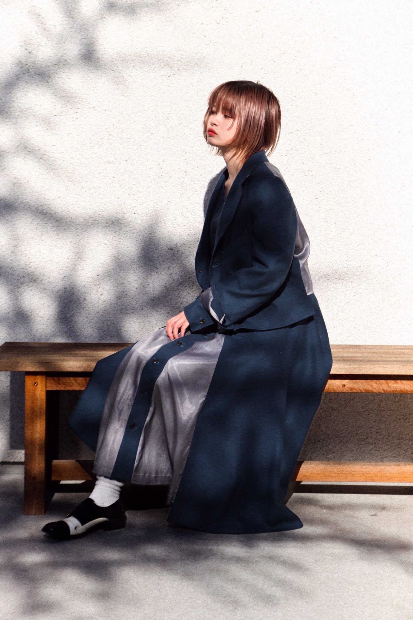 Saqurai 縋 Portrait Fashion Fashionsnap ファッション ポートレート ファッションスナップ スナップ ある光 雨 オリーブは生きている Film Sokakkoii宇宙 マニッシュ 注文服 薫る仕事 遠州織物 下北沢 セミオーダー T Co
